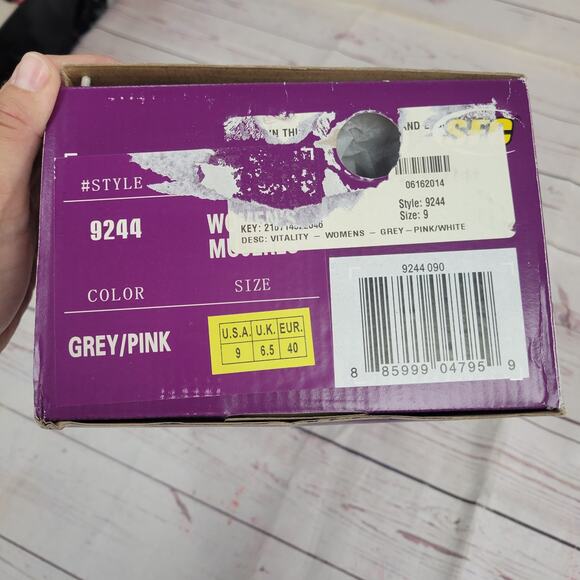 Shoes For Crews Vitality Gray Pink Size 9 Work Shoes - Picture 10 of 10